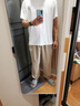 班尼路（Baleno）S&K系列國(guó)潮冰絲t恤男夏季網(wǎng)眼健身速干短袖男士大碼半袖上衣服男 曬單實(shí)拍圖