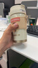 杯具熊成人保溫杯白金雙飲陶瓷咖啡杯聯(lián)名水杯隨行畢業(yè)季謝師禮送禮杯子 花間綠（316內(nèi)膽，帶杯套）500ml 曬單實拍圖