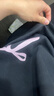 唐獅秋季新款女圓領(lǐng)印花衛(wèi)衣dx 黑色 M 曬單實(shí)拍圖
