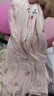 家の時光月子服夏季薄款產后孕婦睡衣哺乳衣純棉紗布透氣可調節(jié)待產家居服 淺粉小花 XL【建議145-170斤左右穿著】 曬單實拍圖