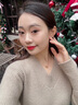 中國黃金（CHINA GOLD）莫比烏斯環(huán)18K黃金項鏈女士托帕石套鏈生日禮物送女友18K金莫比烏斯雙環(huán)項鏈 曬單實拍圖