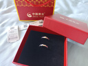 中國(guó)黃金（CHINA GOLD）S925銀日月同輝情侶一對(duì)戒指男女款指環(huán)飾品情人節(jié)生日禮物送女友 【今/次日達(dá)】日月同輝情侶戒指 曬單實(shí)拍圖