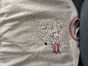 HOLLISTER25春季新款抓絨美式寬松情侶衛(wèi)衣男裝女裝KI322-4220 淺灰色 L (180/108A) 曬單實(shí)拍圖