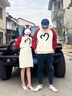 G. DUCKKIDS高端炸街親子裝秋冬裝一家三口母女連衣裙全家裝嬰兒父子連帽衛(wèi)衣 紅/奶杏 175 男裝衛(wèi)衣M 曬單實拍圖