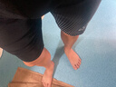 速比濤Speedo泳褲男士五分褲專業(yè)速干平角防尷尬成人男士泳衣 XL (38) 適合155-180 曬單實(shí)拍圖