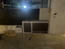 戶外庭院洗手臺廚房操作工作臺花園大理石材島臺陽臺儲物柜洗菜盆 120*60*85 曬單實拍圖