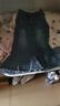 素優(yōu)米（SUYOUMI）大碼胖mm復古牛仔半身裙女春夏中長(cháng)款高腰遮肚A字包臀魚(yú)尾裙子潮 主圖款 XL 【120-135斤】 曬單實(shí)拍圖