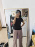 UR2024秋季新款女裝潮流休閑戶外工裝風口袋寬腿褲UWV640064 曬單實拍圖