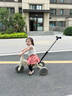 活石（LIVING STONES）兒童三輪車1-3-6歲寶寶平衡車腳踏車自行車遛娃神器三合一滑步車 四合一 咖 【一鍵折疊+燈光音樂】 小孩溜娃可推行多功能平衡車 曬單實拍圖