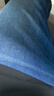 杰克·瓊斯（JACK&JONES） 百搭個(gè)性刮痕褲身拉鏈門襟直筒彈力舒適休閑牛仔褲男款225132137 曬單實(shí)拍圖