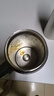 公圣耀 帶手柄保溫杯茶水分離辦公杯高顏值大容量不銹鋼燜茶悶泡杯子女 商務(wù)黑-濾網(wǎng)款 450ml 曬單實拍圖