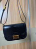 CHARLES&KEITH金屬扣翻蓋復古豆腐包單肩包包女包生日禮物CK2-80782444 Black黑色 M 曬單實(shí)拍圖
