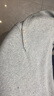 馬登工裝 美式復(fù)古重磅亨利衫修身硬漢風(fēng)純色休閑長(zhǎng)袖T恤男秋 古花灰 L 曬單實(shí)拍圖