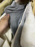巴厘小豬（BALIPIG）寶寶休閑褲秋冬季男童衛褲嬰幼兒長(cháng)褲兒童外出褲子女童休閑衛褲 淺花灰 90 曬單實(shí)拍圖