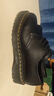 馬?。―R.MARTENS）1461 Bex早秋氣質(zhì)通勤光面皮黑色小厚底皮鞋單鞋 黑色 43 曬單實(shí)拍圖