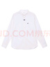 杰克·瓊斯（JACK&JONES）25年男裝秋季商務(wù)長袖襯衫男士休閑純棉舒適襯衣男法斗犬刺繡上衣 A06雪白色 M 175 曬單實拍圖