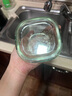 怡萬家（iwaki）可微波爐加熱保鮮盒學生飯盒上班族便當盒冰箱收納盒玻璃餐盒 【清新綠-禮盒裝送禮】6件套3.5L 曬單實拍圖