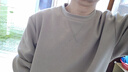 真維斯（Jeanswest）衛(wèi)衣男女同款2025秋款加固領(lǐng)口設(shè)計青少年寬松休閑風(fēng)打底衫外套男 米咖(ZS純色) L 曬單實拍圖