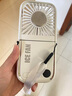 2025新款華強北F30ultra冰敷制冷手持渦輪折疊掛脖充電usb小風(fēng)扇 白色制冷款【可當充電寶】 曬單實(shí)拍圖