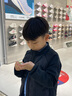 迷你巴拉【mini親子】男女童撞色柔軟羽絨服寶寶保暖羽絨外套 黑色90001 130 曬單實(shí)拍圖