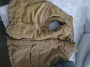 克邇琪秋冬男士燈芯絨馬甲加絨加厚馬夾男大碼立領(lǐng)坎肩多口袋工裝背心潮 土黃 2XL（145-160斤） 曬單實(shí)拍圖