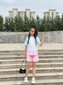 NICKYBABY兒童運(yùn)動(dòng)夏季薄款T恤透氣速干服女童短袖漸變t夏裝2025新款打底衫 18837漸變粉色【運(yùn)動(dòng)速干短袖】 170 cm 曬單實(shí)拍圖