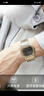 卡西歐（CASIO）G-SHOCK小方塊系列男表金塊銀塊防水運動g-shock生日情人節(jié)禮物 GMW-B5000GD-9太陽能金塊 曬單實拍圖