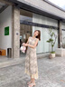 莫代爾新中式拼接假兩件背心連衣裙女夏季2025新款復(fù)古氣質(zhì)百搭A(yù)字長裙 圖片色 M 100-115斤 曬單實(shí)拍圖