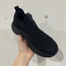 康龍男鞋運(yùn)動鞋男夏季新款網(wǎng)面透氣潮流輕便休閑鞋一腳蹬軟底跑步鞋男 經(jīng)典黑 【標(biāo)準(zhǔn)皮鞋碼】 41 曬單實拍圖