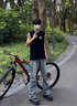 it.new男士背心夏季新款純色休閑運(yùn)動(dòng)無(wú)袖體恤寬松薄款純棉坎肩上衣服 黑色(B) 2XL （偏大，建議165-185斤） 曬單實(shí)拍圖