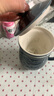 乾唐軒【中秋禮品】活瓷祥龍獻瑞水杯陶瓷馬克杯帶蓋茶水分離杯男士禮物 薄荷綠+碧璽釉420ml 曬單實(shí)拍圖