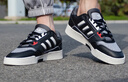 三葉草（Adidas）男女低幫板鞋 DROP STEP LOW 2.0時尚運動休閑鞋子 黑白 42 曬單實拍圖