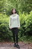 KOLON SPORT/可隆輕量皮膚衣 女子戶外運(yùn)動(dòng)防風(fēng)防潑水耐磨CLIMBING夾克 LKJK5MN034-JA 翠綠 M 165/88A 曬單實(shí)拍圖