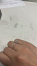 中國黃金（CHINA GOLD）在逃公主蝴蝶結銀戒指女時尚指環(huán)求婚表白紀念七夕情人節(jié)生日禮物 【京速達】在逃公主蝴蝶結戒指 曬單實拍圖