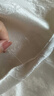 三吉黑花【清如許】女春季2025新款棉麻提花珠光外套獨特 銀灰 M 曬單實(shí)拍圖