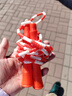 小狀元兒童跳繩竹節小學(xué)生跳繩幼兒園初學(xué)可調節幼兒園跳繩生日禮物 【紅色】標準兒童款-繩長(cháng)2.6m 曬單實(shí)拍圖