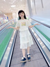 兜兜王國(guó)女童連衣裙套裝裙夏季2025新款洋氣兒童夏裝女孩女大童裙子兩件套 杏色 【T恤+裙子】 150 【建議身高140cm-150cm】 曬單實(shí)拍圖