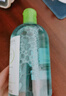 貝德瑪（Bioderma）卸妝水舒妍粉水敏感肌眼唇油痘肌綠水清爽溫和深層清潔法國卸妝液 貝德瑪綠水500g【油痘肌】 曬單實(shí)拍圖