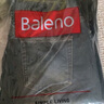 班尼路（Baleno）牛仔褲男秋冬加絨潮流闊腿寬松男士長褲百搭休閑冬季保暖青年褲子 曬單實(shí)拍圖