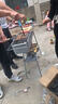 商用加厚一米二長(zhǎng)18內(nèi)寬戶外羊肉串大號(hào)木炭燒烤爐商用燒烤架 套一 曬單實(shí)拍圖