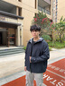 李寧戶(hù)外CF溯｜萬(wàn)龍甲沖鋒衣男子25秋季新款寬松百搭戶(hù)外潮流運動(dòng)外套 黑色-4 XL 曬單實(shí)拍圖