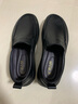 老人頭男士商務(wù)休閑皮鞋軟底豆豆鞋舒適一腳蹬駕車(chē)鞋子寬頭爸爸樂(lè )福男鞋 黑色【單鞋】 41 (255mm) - 曬單實(shí)拍圖