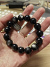 飾界情收藏級(jí)天然銀曜石雙貓眼男士手鏈轉(zhuǎn)運(yùn)黑耀石手串送對(duì)象生日禮物 10mm銀曜石收藏級(jí) 曬單實(shí)拍圖