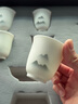 近景整套茶具國潮水墨青山家用辦公室泡茶蓋碗茶杯商務(wù)送禮高端茶具半彩水墨青山茶具套組 曬單實(shí)拍圖