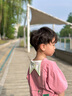 beedoll嬰兒隔汗巾紗布吸汗巾寶寶墊背巾幼兒園加大汗巾4層L碼3條裝 卡通 曬單實(shí)拍圖