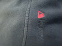 拓路者（Pioneer Camp）Polartec Micro抓絨衣男戶(hù)外保暖防風(fēng)長(cháng)袖t恤運動(dòng)上衣女立領(lǐng)透氣 黑色-男款 2XL 曬單實(shí)拍圖