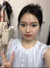 樂雅秀2025夏季法式荷葉邊飛飛袖顯瘦百搭韓系娃娃衫上衣女減齡甜美襯衫 藍色 M 建議96-107斤 曬單實拍圖