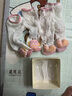 花尾鼠嬰兒夏季網(wǎng)眼防蚊長筒襪寶寶防滑a類無骨網(wǎng)眼新生兒純棉透 粉色+乳粉色 6-12月 曬單實(shí)拍圖