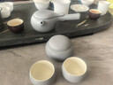 閩煜全季酒店同款功夫茶具套裝5.0版新款家用辦公簡約酒店茶具定制 一壺兩杯一罐+四方盤5.0版本 曬單實拍圖