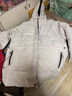 皮爾卡丹（pierre cardin）棉服女中年媽媽加厚中長(cháng)款2026冬季新款女士大碼棉衣棉襖外套顯瘦 米白色 XL(建議130斤-145斤) 曬單實(shí)拍圖